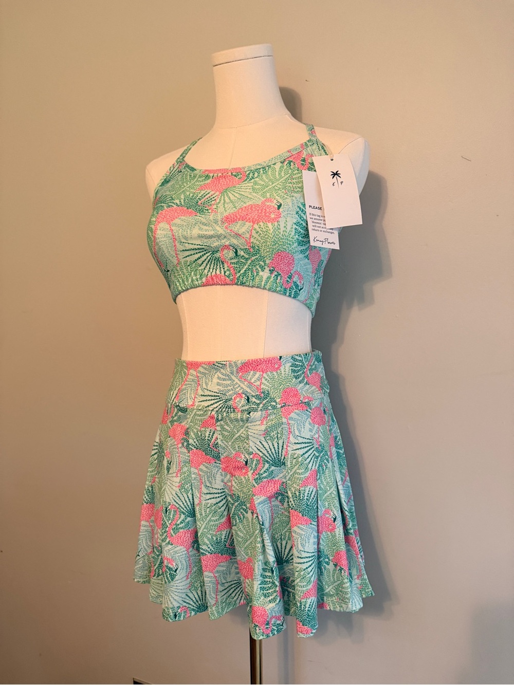 Kenny Flowers Tennis Skirt Set